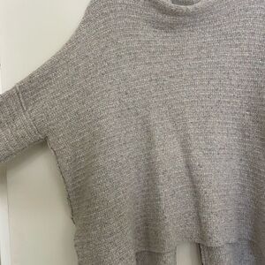 Cozy Gray Knit Sweater